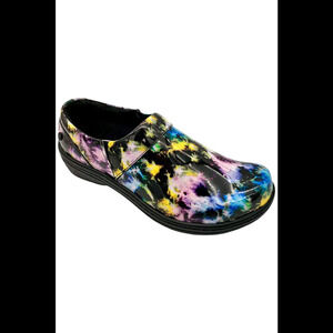 Klogs Footwear Women's Mission Shoe Tie Die Patent - Wide